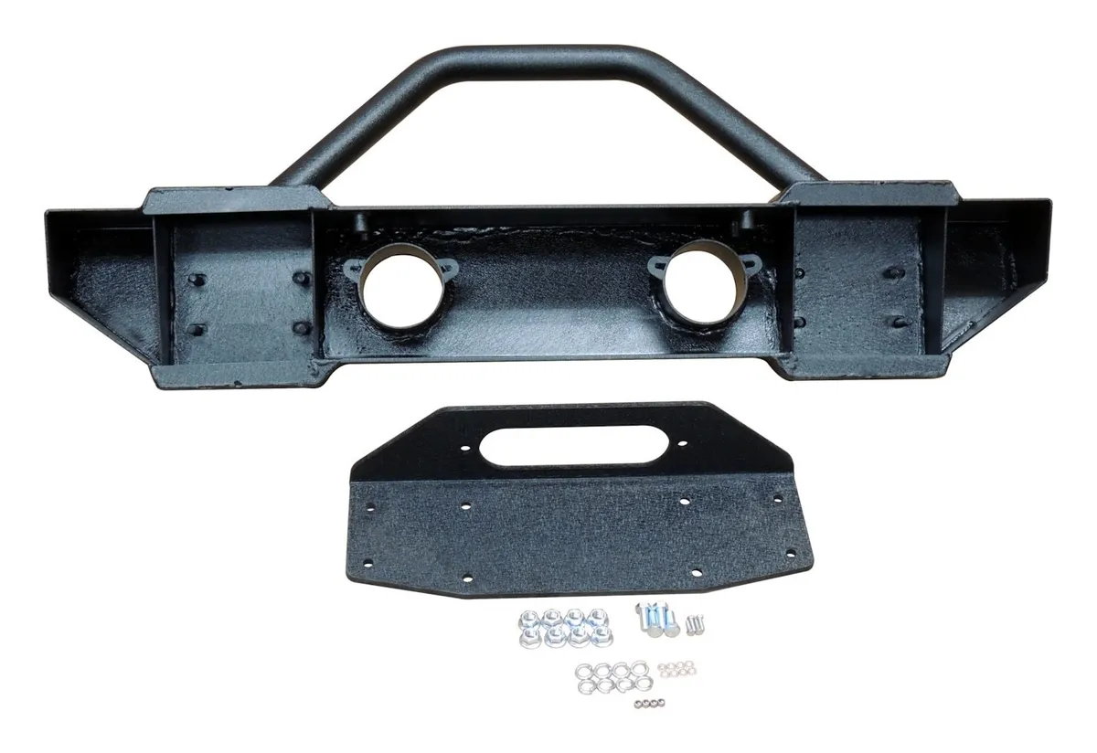 Heavy Duty Stubby Front Bumper For 20072018 Jeep JK Wrangler product image