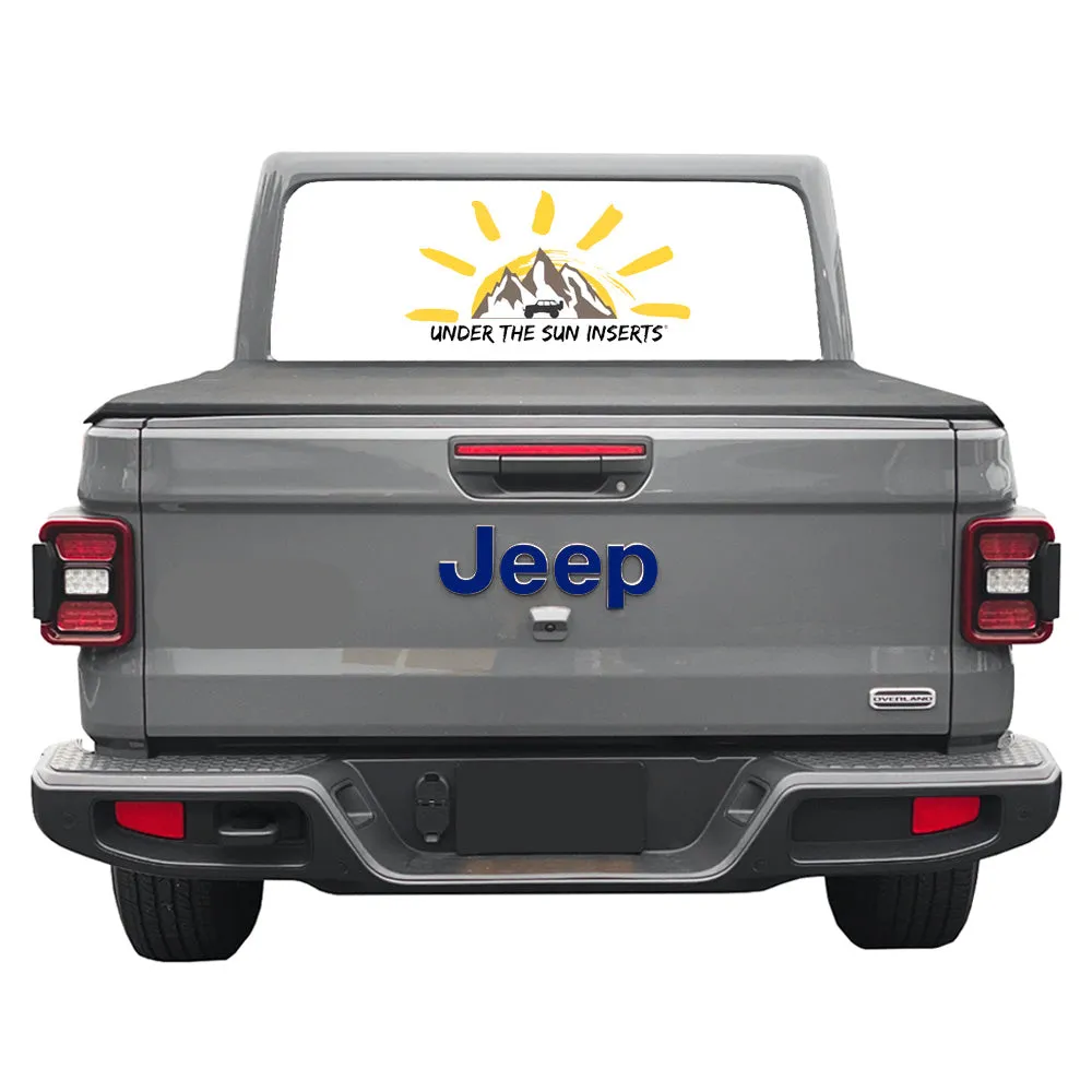 Blue Jeep Fender Emblem Overlay Vinyl Decals 2pk product image