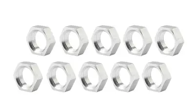 Allstar Performance 5/8-18 RH Alum Jam Nuts Thin O.D. 10pk