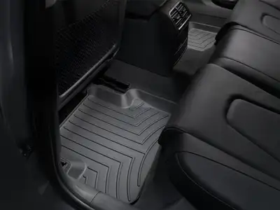 Weathertech 2009 + Audi A4/S4/RS4 Black Rear FloorLiner