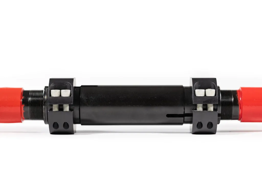 Jeep Low Profile Track Bar Clamps Yeti XD For 07-24 Wrangler JK/JL/Gladiator Steer Smarts product image