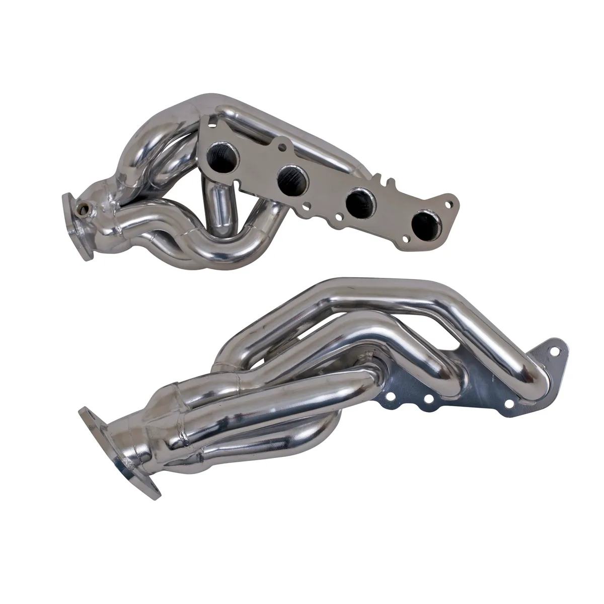 Ford Mustang GT 1-3/4 Shorty Exhaust Headers Polished Silver Ceramic 11-14 product image