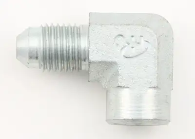 XRP #4 to 1/8 NPT 90 Deg Gauge Adapter