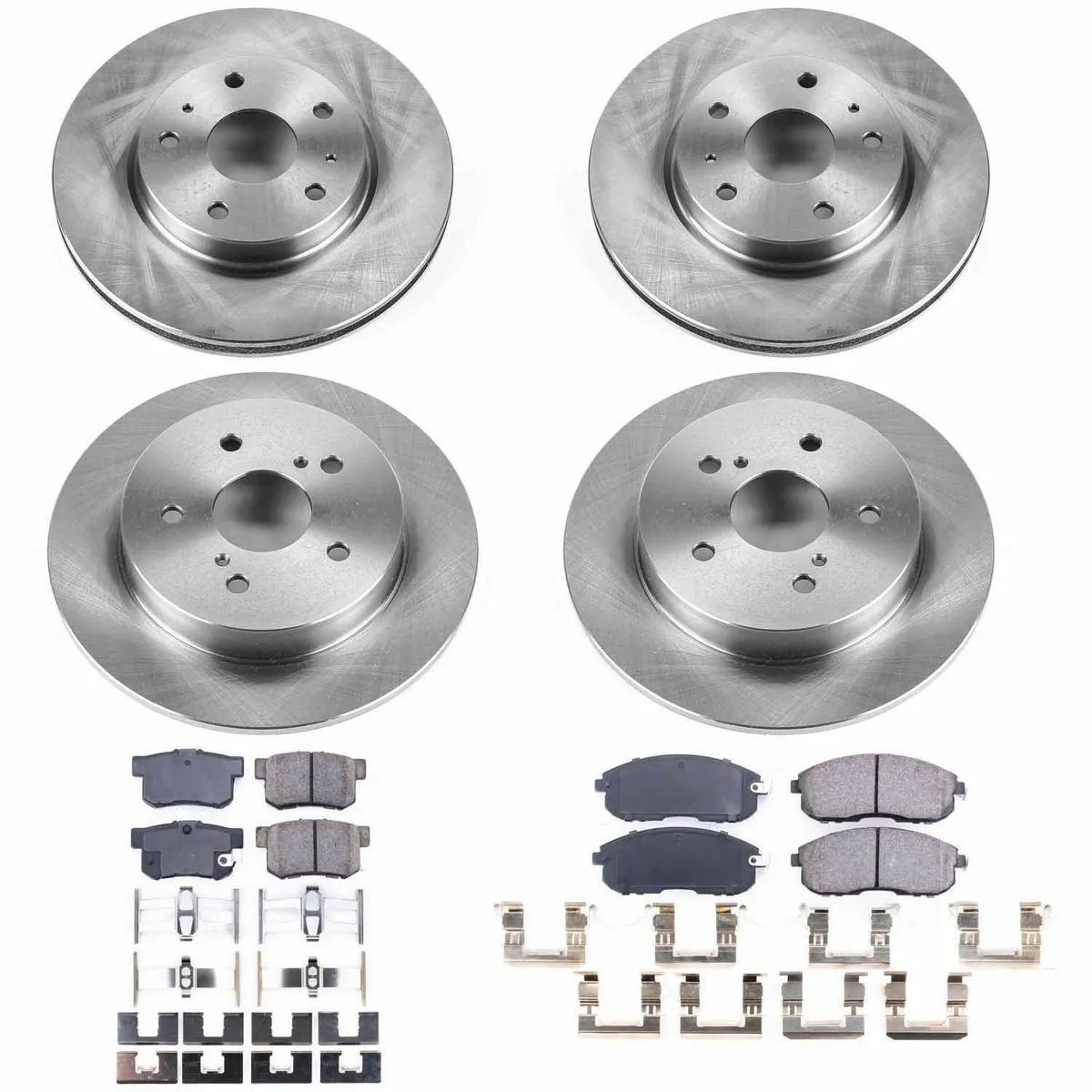 Z17 Direct Replacement Kit: Rotors; Ceramic Pads W/Hardware product image