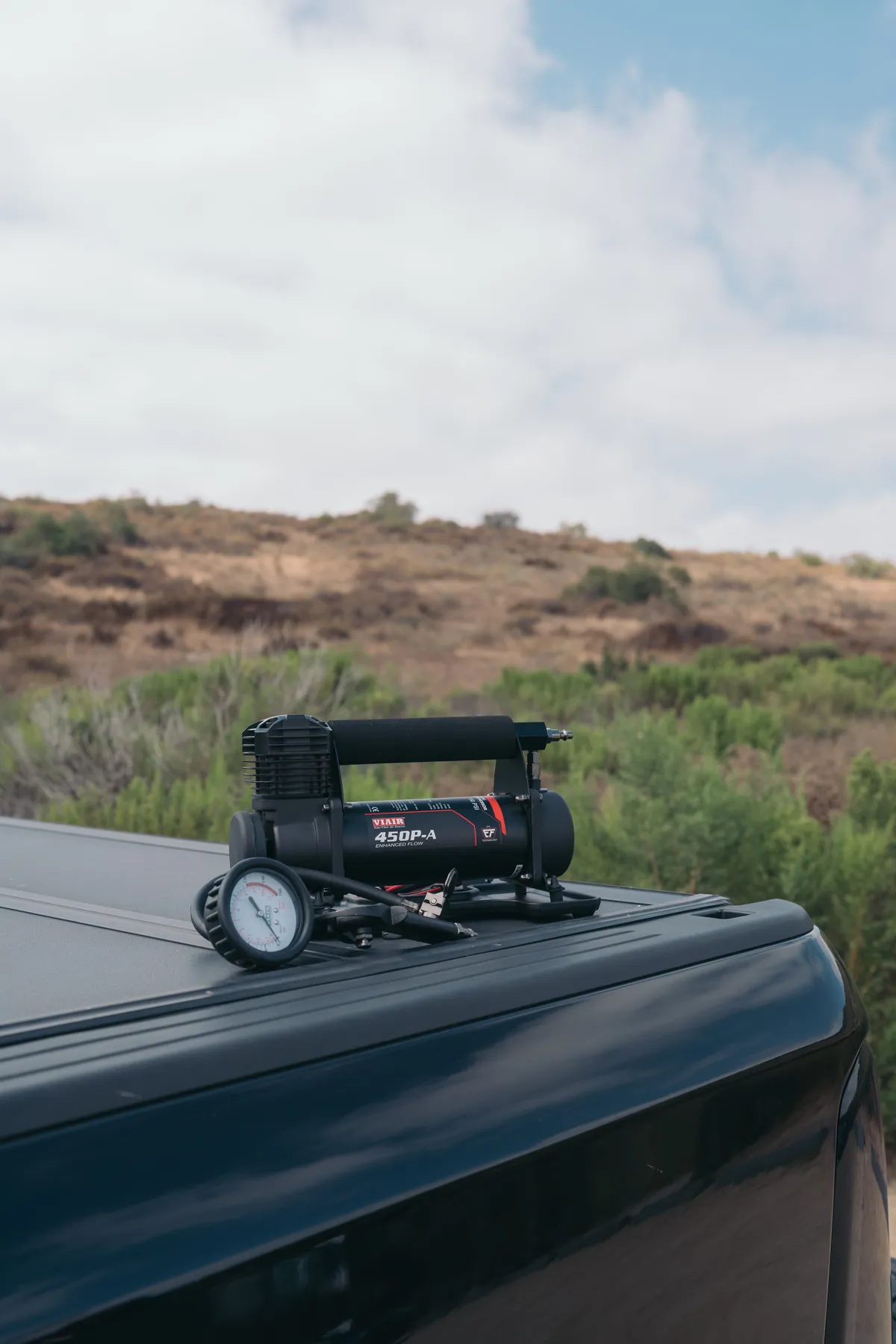 EF Model 450P Automatic Portable Compressor (12V, 100% Duty, 150 PSI) product image