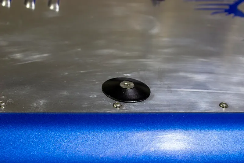 Jeep Wrangler Hood Bumper Deletes For 97-19 Wrangler JK/TJ Black Powdercoat Stainless Steel Kentrol product image