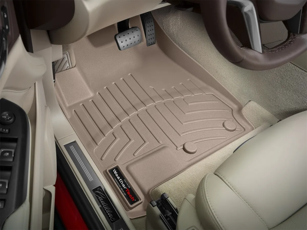 Tan Front FloorLiner Cadillac SRX 2010 + product image