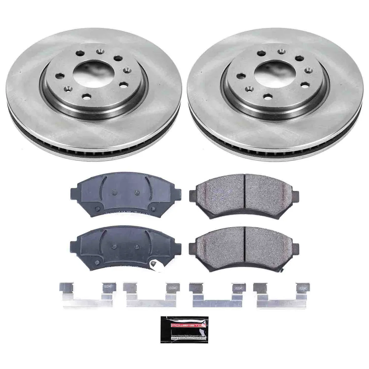 Z17 Direct Replacement Kit: Rotors; Ceramic Pads W/Hardware product image