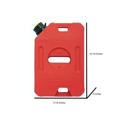 RotopaX Roto Pax 1 Gallon Gasoline Red