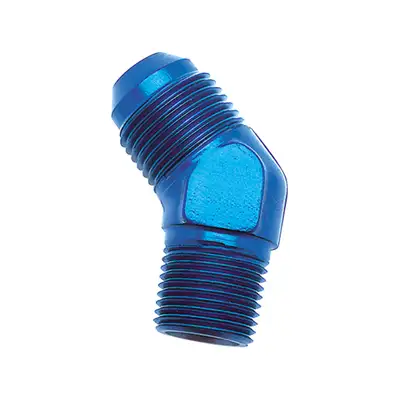 SpeedFx -8anx3/8nptf Blk 45 fl to Pipe Elb
