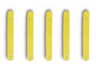 Steinjager Doors 2007-2018 Handle Accents 4 Doors Plus Tailgate Lemon Peel
