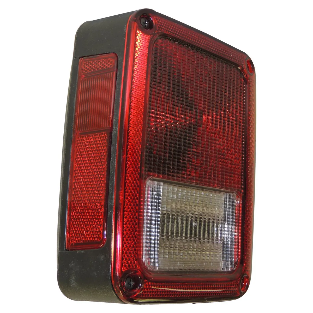 Crown Automotive Jeep Replacement Crown Automotive Jeep Replacement 55077891AC Left Tail Lamp Assembly for 2007-2018 Jeep JK Wrangler, Includes Wiring