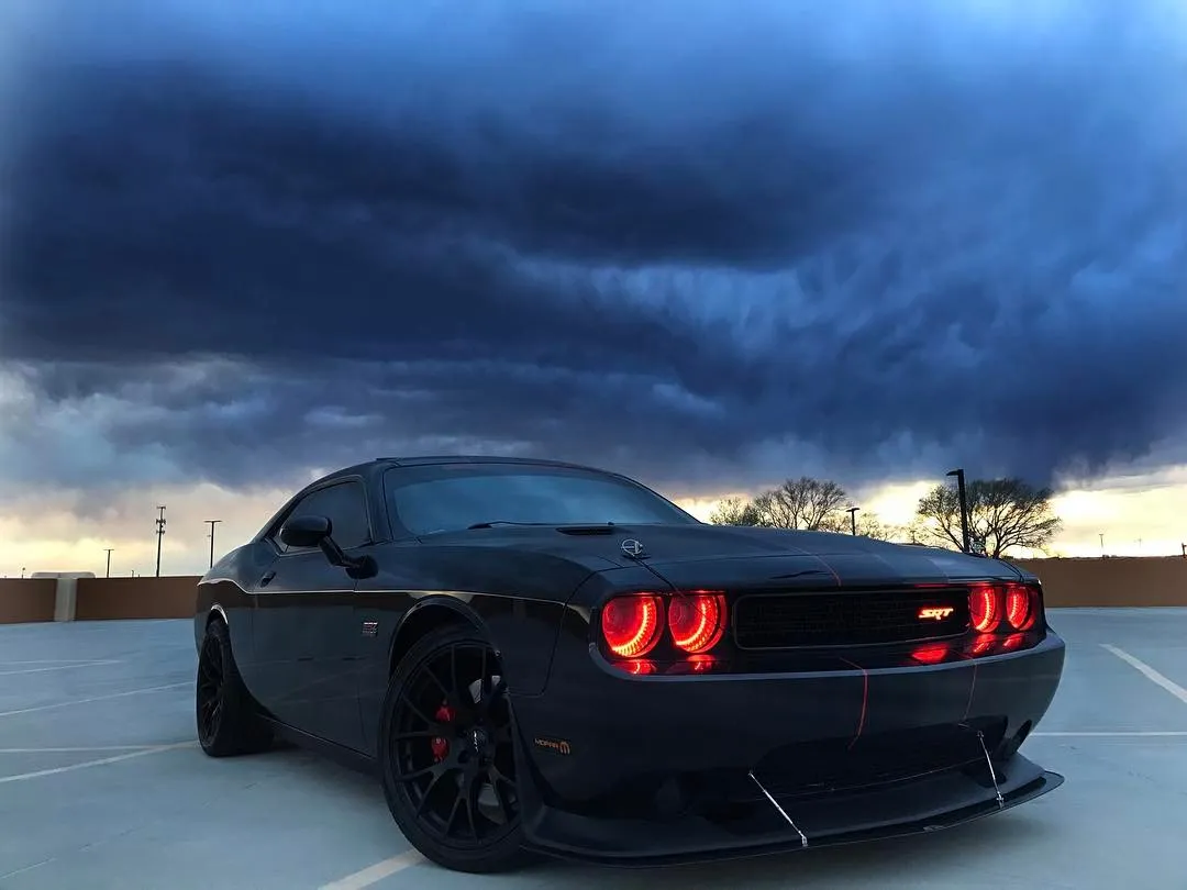 ORACLE Lighting 2008-2014 Dodge Challenger LED Headlight Halo Kit - Standard Mount product image