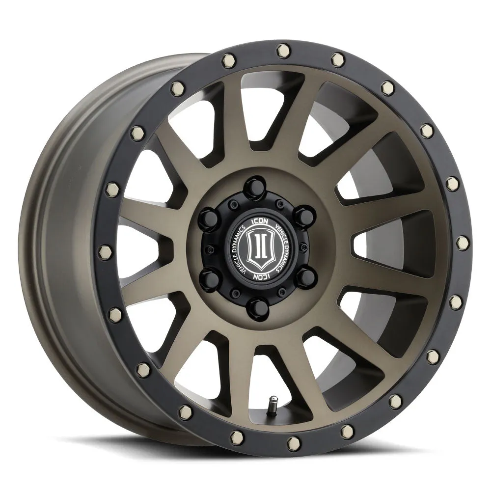 Icon Vehicle Dynamics Compression 17 x 8.5 6 x 5.5in, Bronze - Bronco 2021+ product image