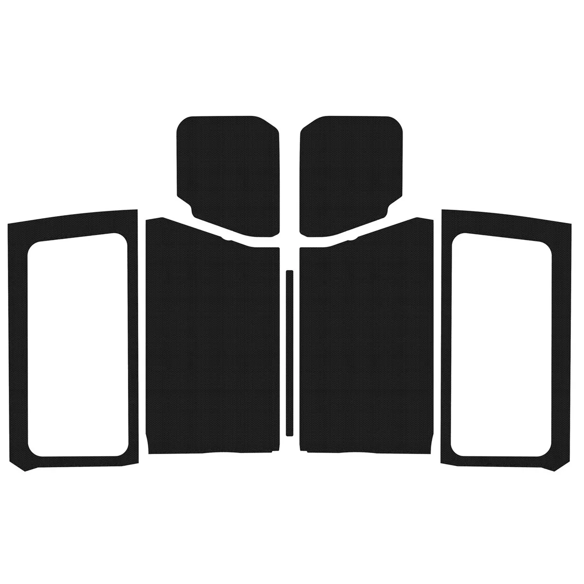 DEI 50280 Wrangler JL 2-Door Black Original Finish Complete Headliner Kit 050280 product image