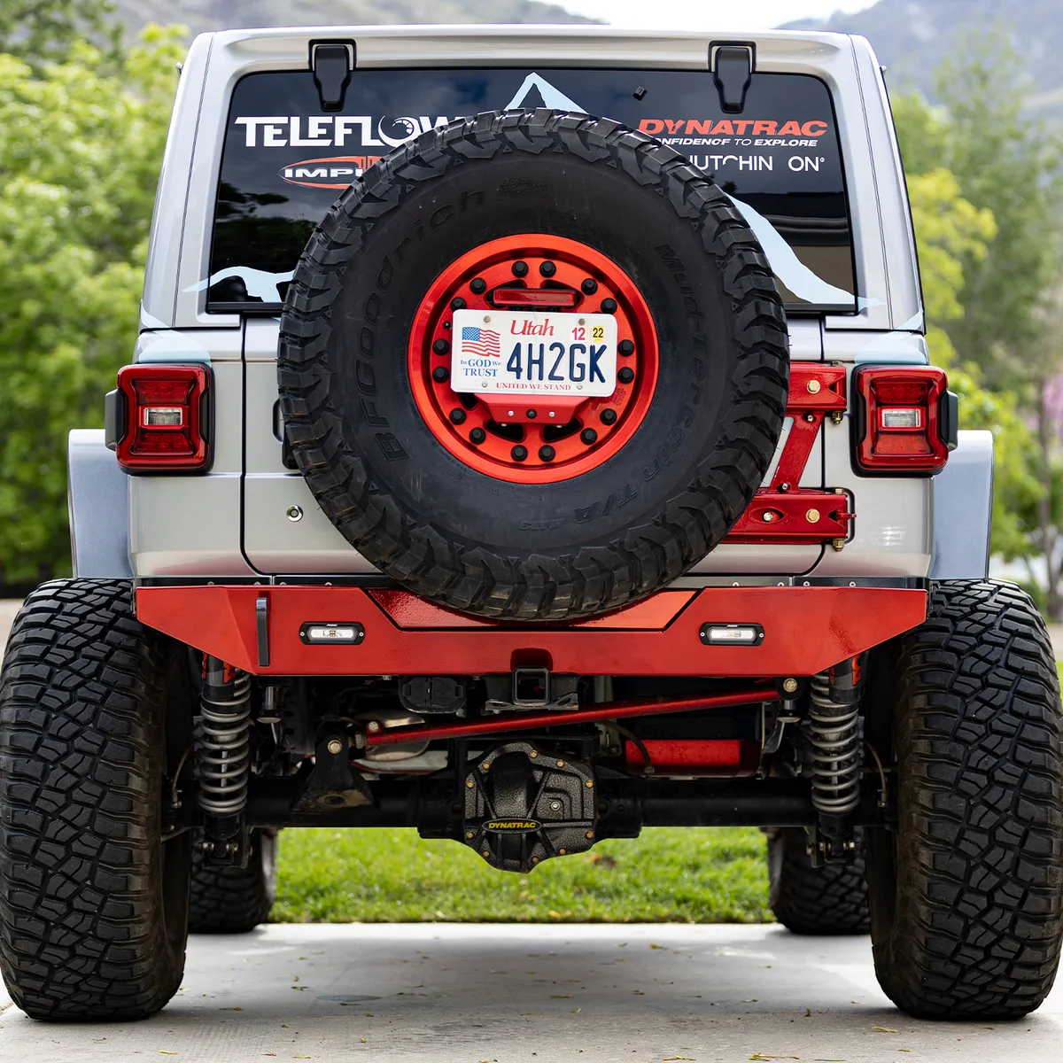 18c Wrangler Krawler Lite Bolt On Rear Bumper Raw product image