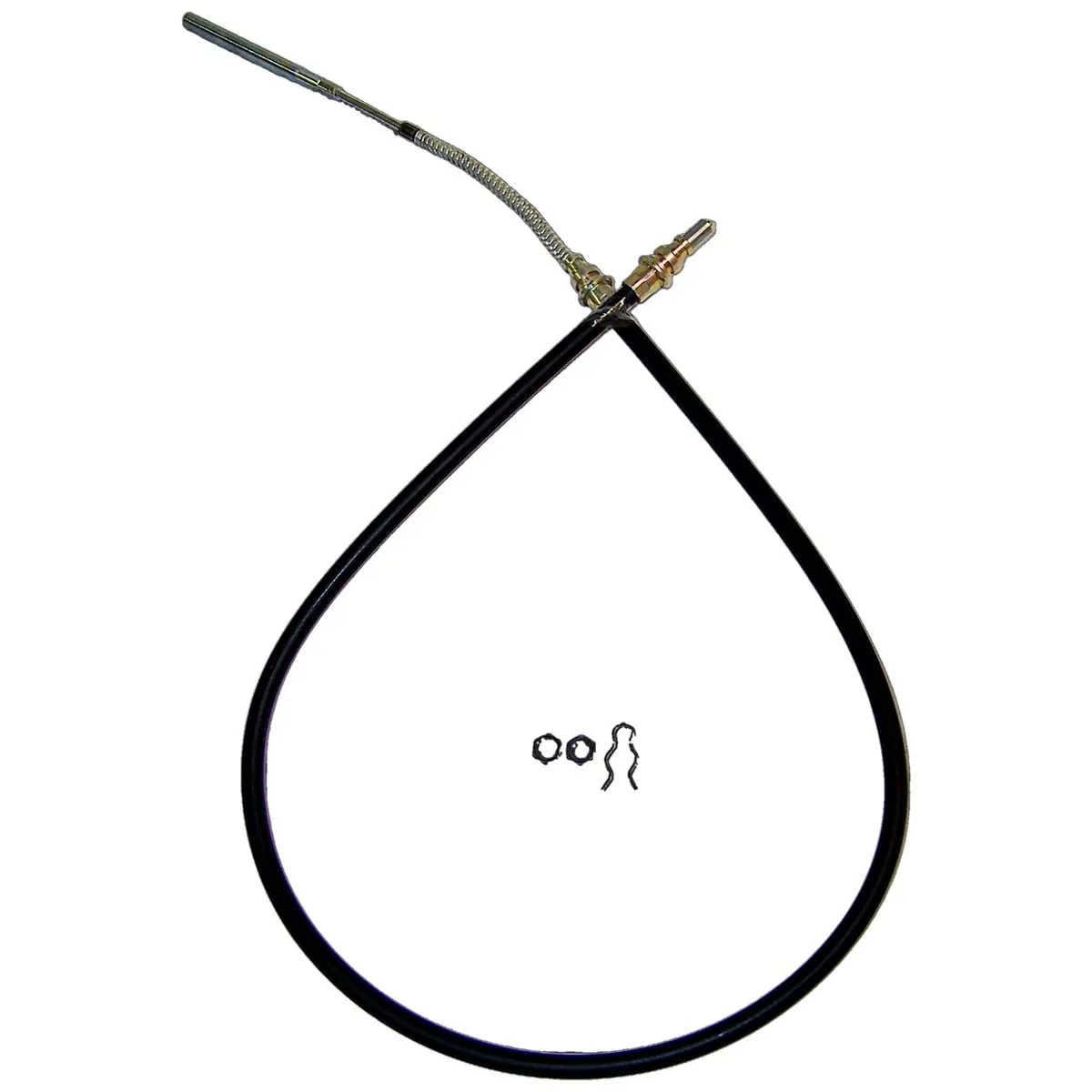 Crown Automotive Jeep Replacement J5355287 Front Parking Brake Cable for 1976-1983 CJ-5, 51-7/8 Long product image