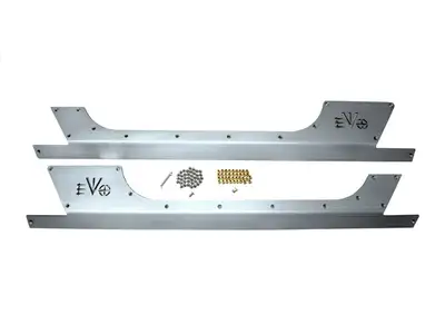 EVO Manufacturing EVO Manufacturing Rock Skins Rocker Panels Bare - JK 2dr