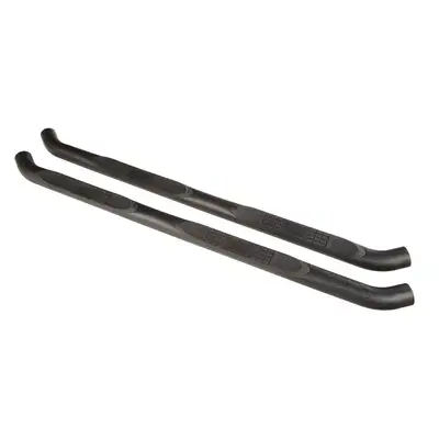 Rugged Ridge Side Step 3inch Round Black 18c Wrangler Jlu 4 Door