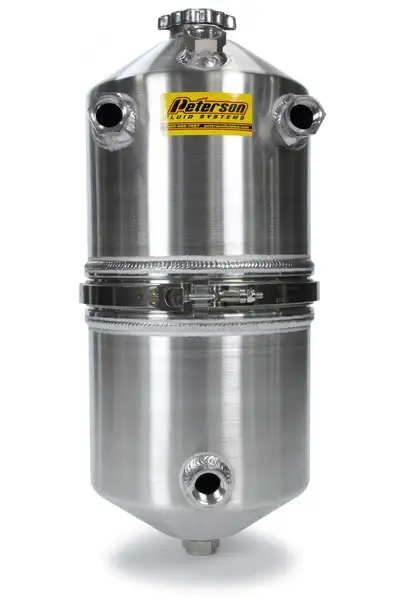 Peterson Fluid Dry Sump Tank 5 Gal Dual Scavenge