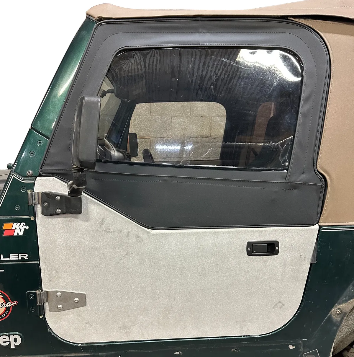 GateKeeper Off-Road Aluminum Half Door Set (2) for Jeep TJ Wrangler (1997-2006)