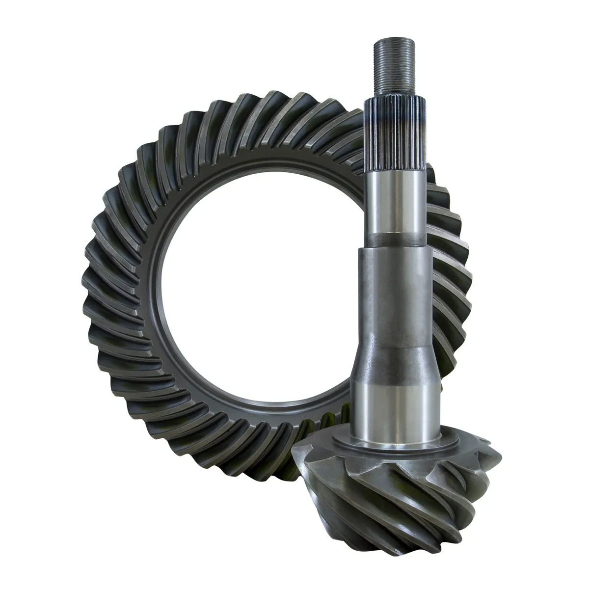Yukon Gear And Axle Ring & Pinion Gear Set For 2010 & Down Ford 10.5 Inch In A 4.88 Ratio. USA Standard