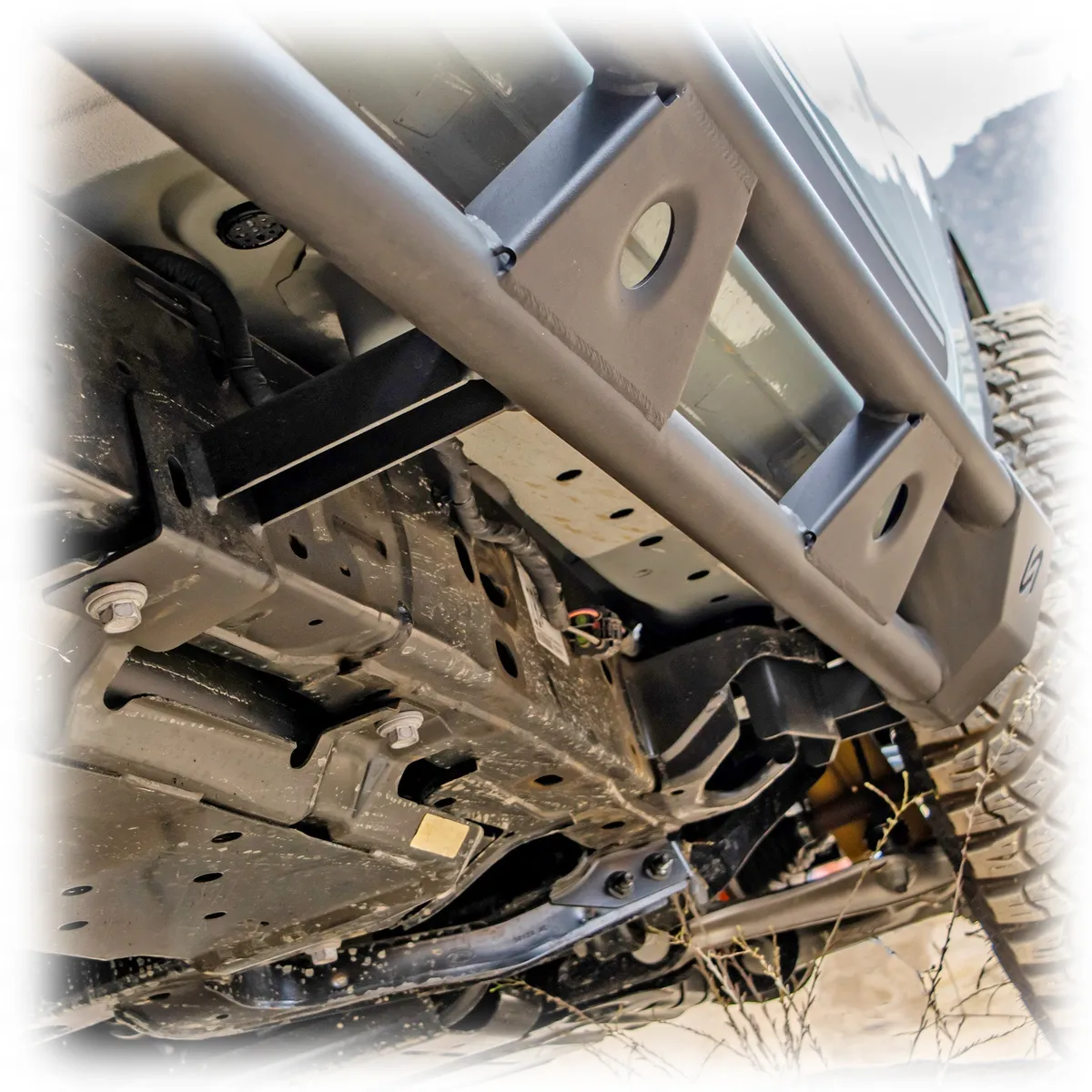 21c Ford Bronco Rock Sliders 4dr product image