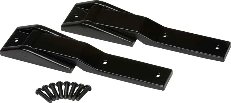 Jeep TJ Tailgate Hinge Pair 97-06 Wrangler TJ Powdercoat Black Kentrol product image