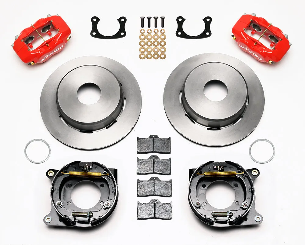Wilwood FDLI PS Park Brake Kit Drilled Big Ford New 2.50in Offset Currie Blank product image