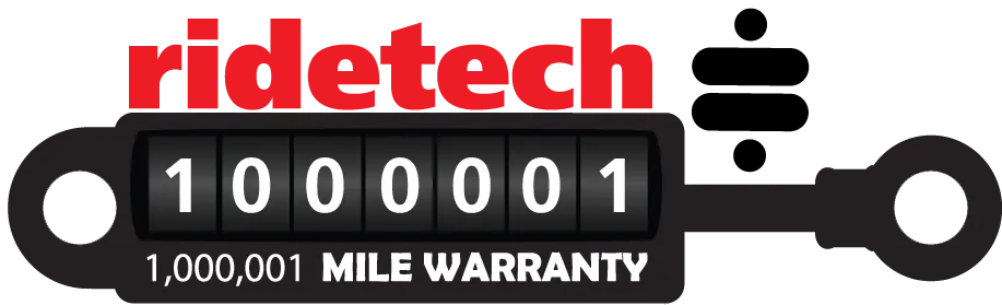 Front HQ Shock Absorber W/ 4.75 Inch Stroke W/ Narrow T-Bar/Stud Mounting 1 Rebound Adjustable Shock 8.55 Inch X 13.3 Inch W/ A 11 -11.5 Inch Ride Height Ridetech product image