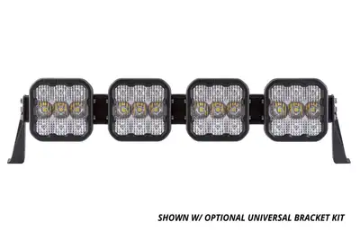 Diode Dynamics Diode Dynamics - SS5 Pro Universal CrossLink 4-Pod Lightbar White Driving