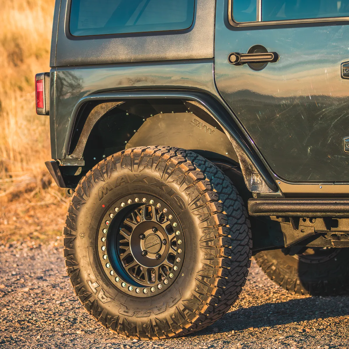 0718 Wrangler Rear Fender Inner Liner Raw product image