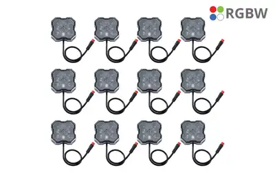 Diode Dynamics Diode Dynamics - RGBW Rock Light Installer Magnet Mount Kit (12-pack)
