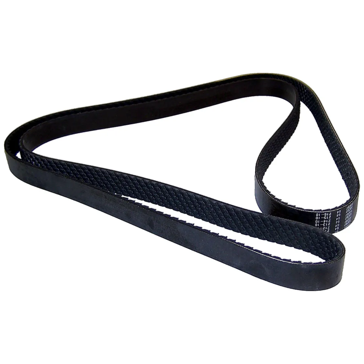 1996-2000 Cherokee XJ w/ 2.5L & without A/C; Length: 79.0in - 6 Ribs 1995-1995 Wrangler YJ with LHD; without A/C; with Power Steering; Length: 79.0in - 6 Ribs 1997-1999 Wrangler TJ with LHD; without A/C; with Power Steering; Length: 79.0in - 6 Ribs 2000 product image