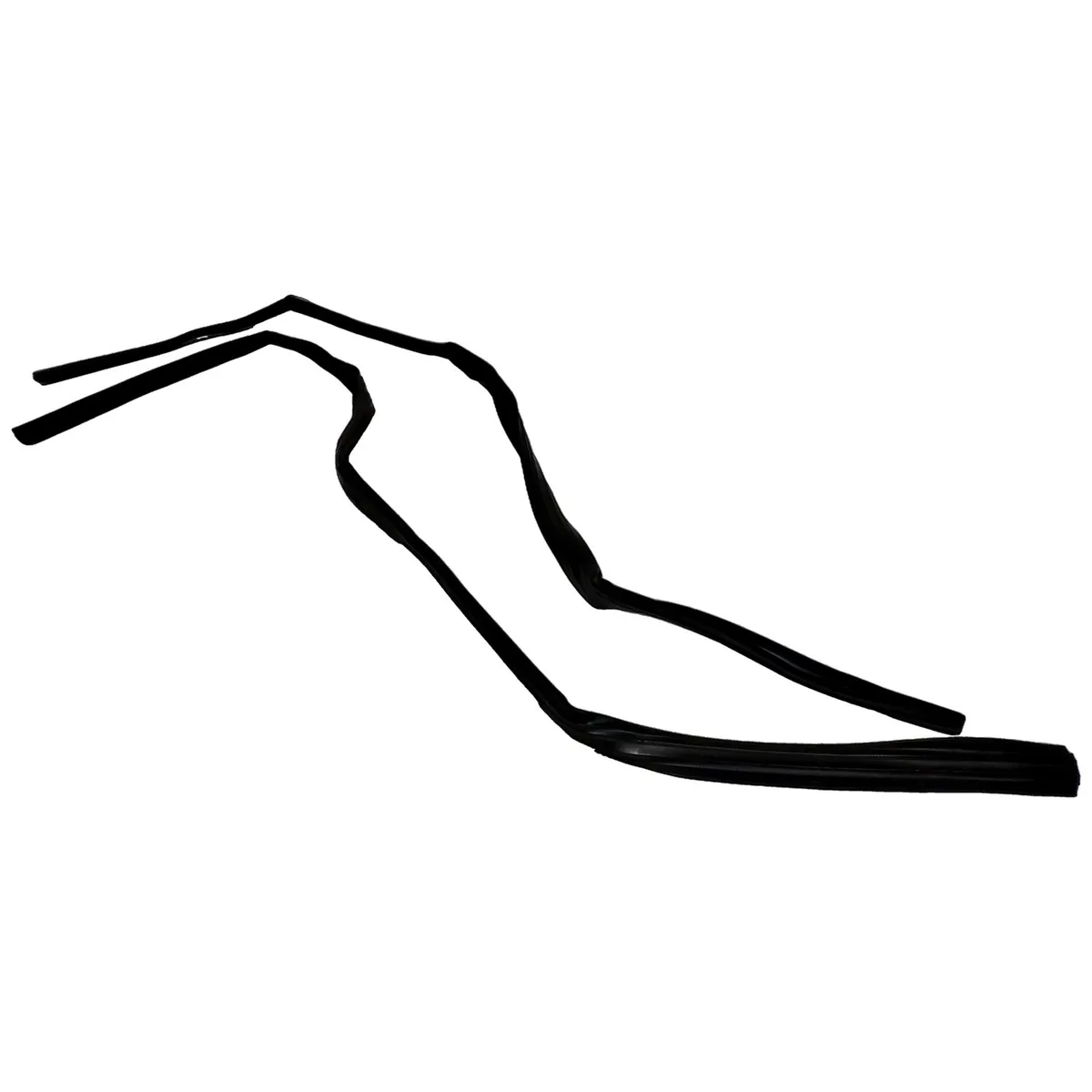 Door Glass Seal Kit For 19972006 Jeep TJ Wrangler w/ Full Steel Doors product image