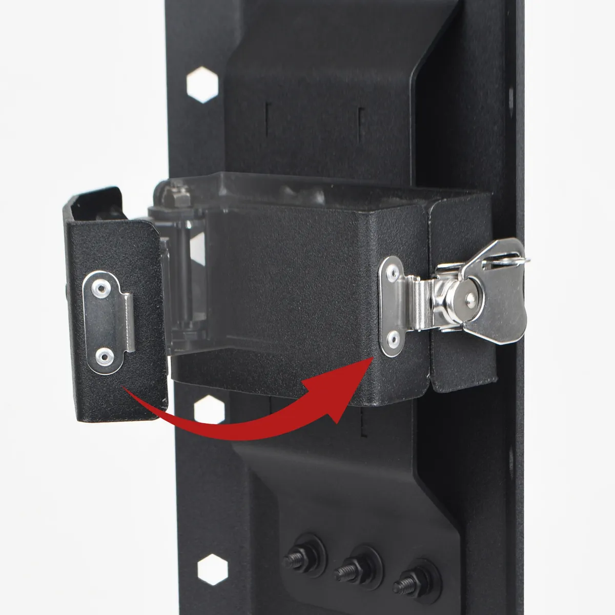Go Rhino 5950080T - XRS/SRM 4-CORE Hi-Lift Jack Mount with Clamp- Textured Black product image
