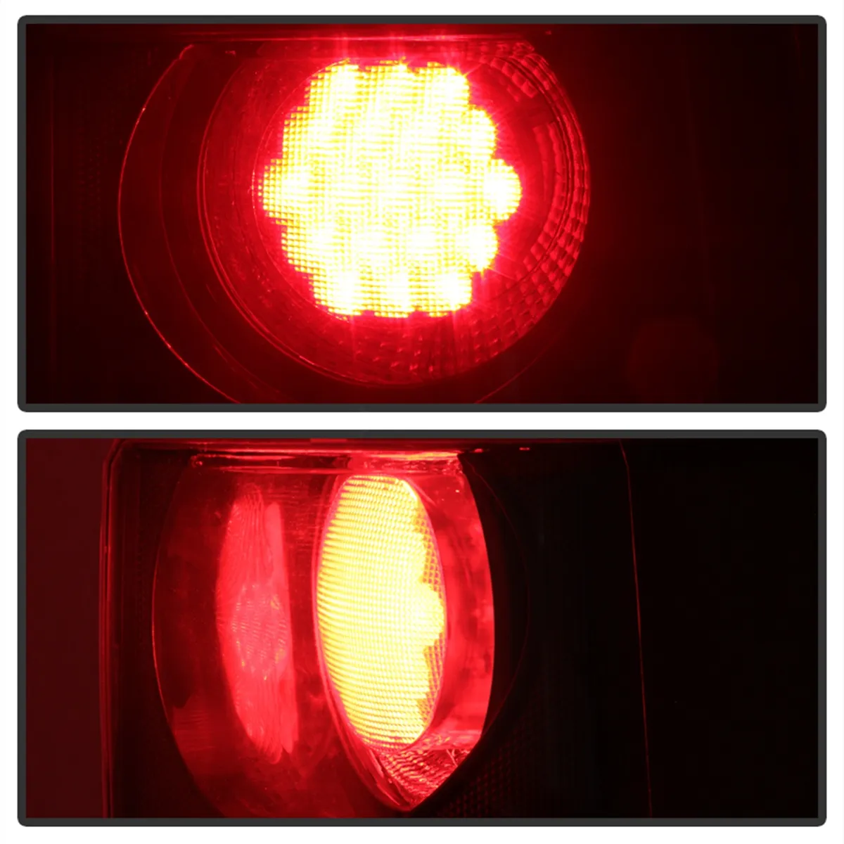 XTune Euro Style Tail Lights; Clear; product image