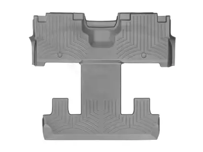 Weathertech FloorLiner™ DigitalFit®; Gray; Rear and Third Row;