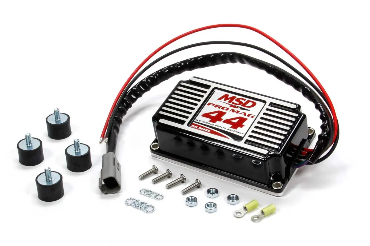 MSD Electronic Points Box - Pro Mag 44 Amp Black