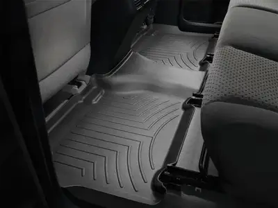 Weathertech 2007 + Toyota Tundra CrewMax Black Rear FloorLiner