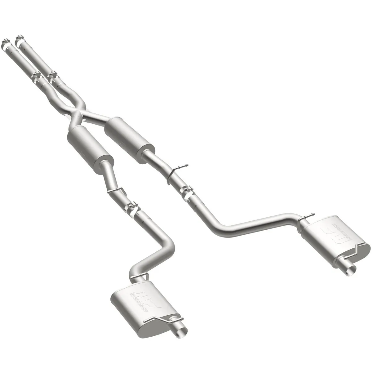 MagnaFlow 2015-2023 Chrysler 300 5.7L | 2015-2018 Dodge Charger 5.7L Street Series Cat-Back Performance Exhaust System 19226 product image
