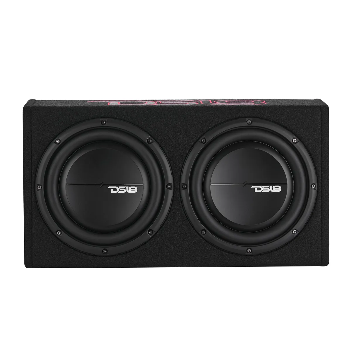 DS18 Loaded 10” Subwoofer + Passive Radiator Enclosure for Pickup Trucks
