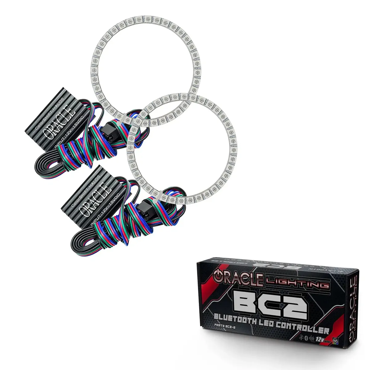 ORACLE Lighting 2011-2014 Dodge Charger LED Headlight Projector Halo Kit product image