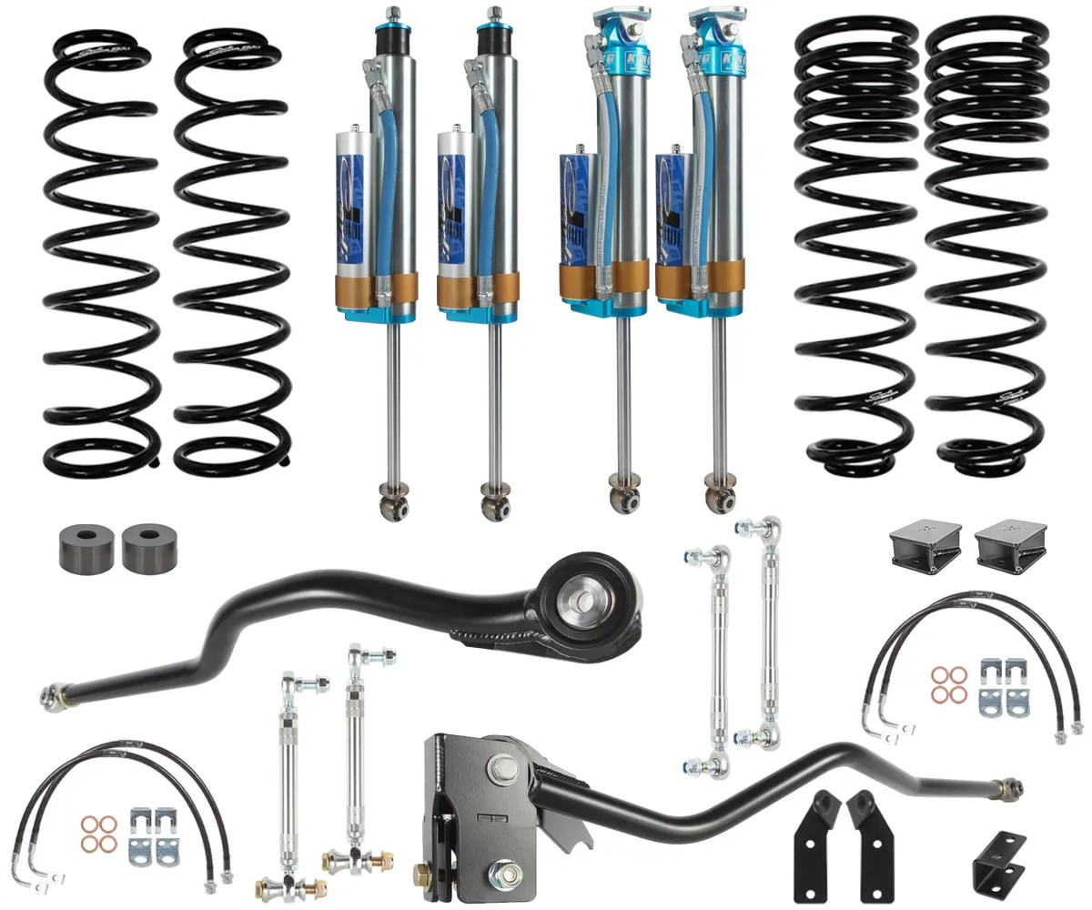 Carli Pathfinder Suspension System, Base, 3” Lift, 2007-17 Jeep Wrangler JKU product image