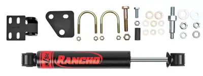 Rancho Rancho Performance Front Steering Damper Kit - JK