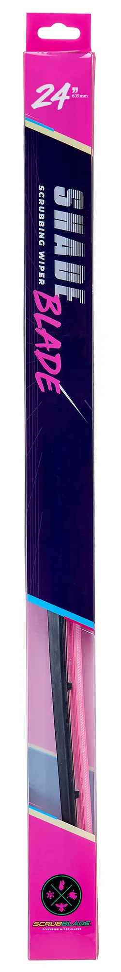 Scrubblade - 24 610mm Pink Silicone Shadeblade Wiper Blade - CBP2400 product image