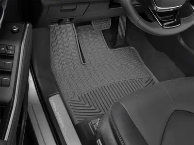 Weathertech 2019 + Toyota Highlander Black Front Rubber Mats