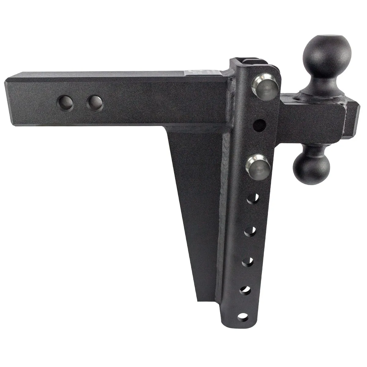2.5" Heavy Duty 10" Drop/Rise Hitch - 2" & 2 5/16" Dual Ball (No Additional Cost) product image