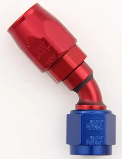 XRP #8 45 Deg Dbl Swivel Hose End