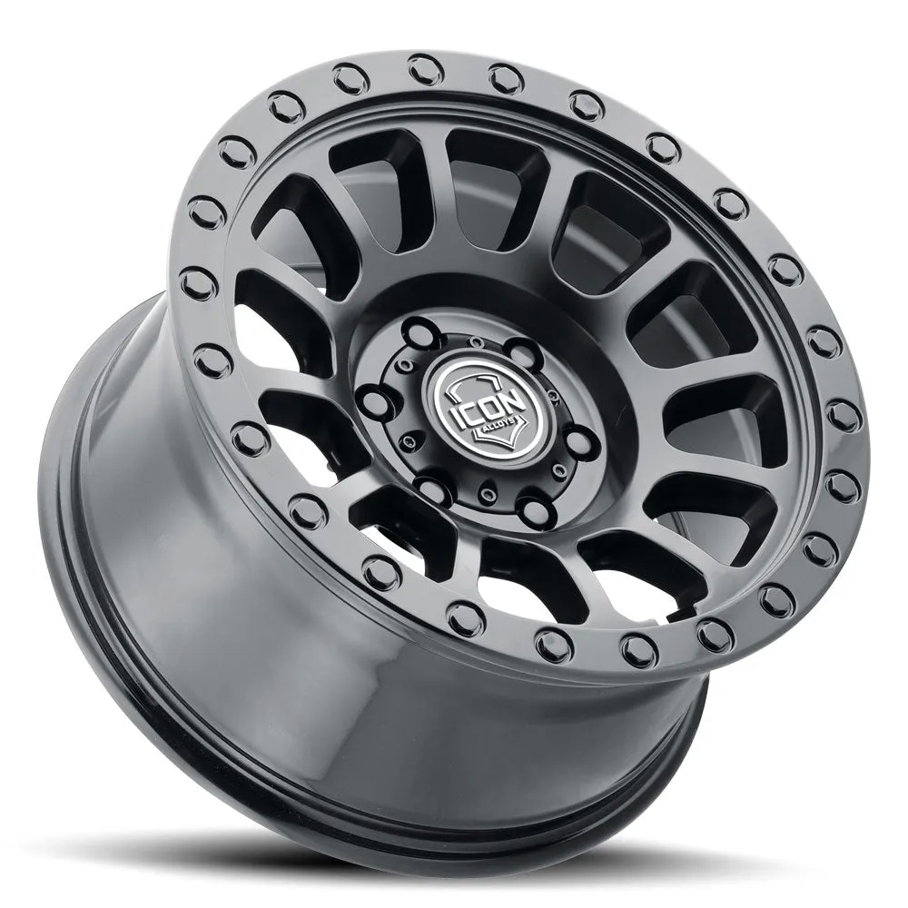 Icon Suspension Icon Alloys Hulse Dbl Black - 18 x 9 / 6 x 135 / 6mm / 5.25 bs 8018906352db product image